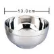 Stainless Steel Salad Bowls with Customizable Sizes - High Heat Resistant and Double Walled Noodles Soup Bowl 2