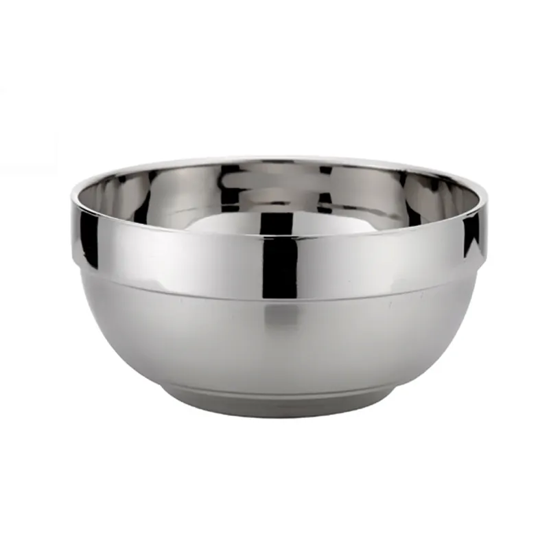 15cm Stainless Steel Thermal Insulation Dessert Bowl for Hotel 6