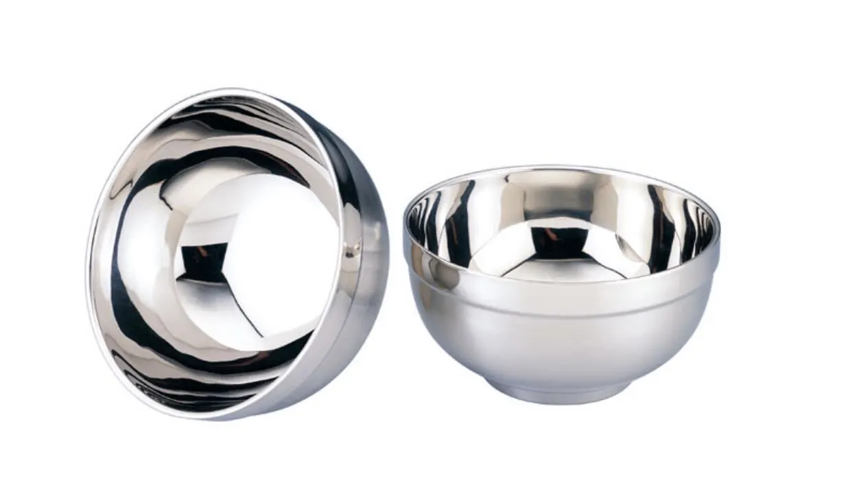 Quality 12cm stainless steel double-layer anti-scalding bowls mini sauce bowls dishwasher safe Manufacturer | ZHENNENG 1