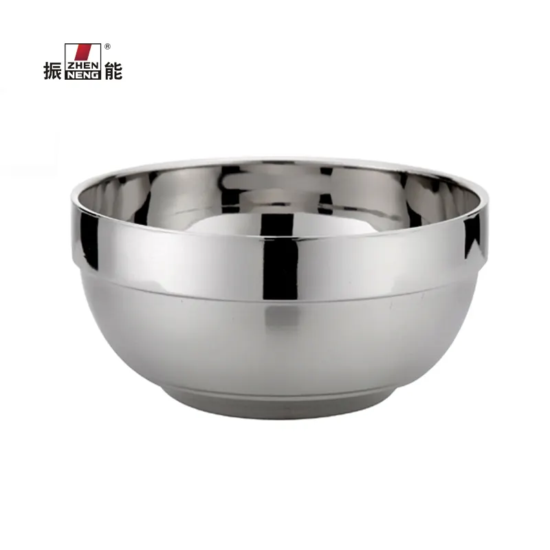 Stainless Steel Double-Layer Insulated Bowl - Customizable Size Option 3