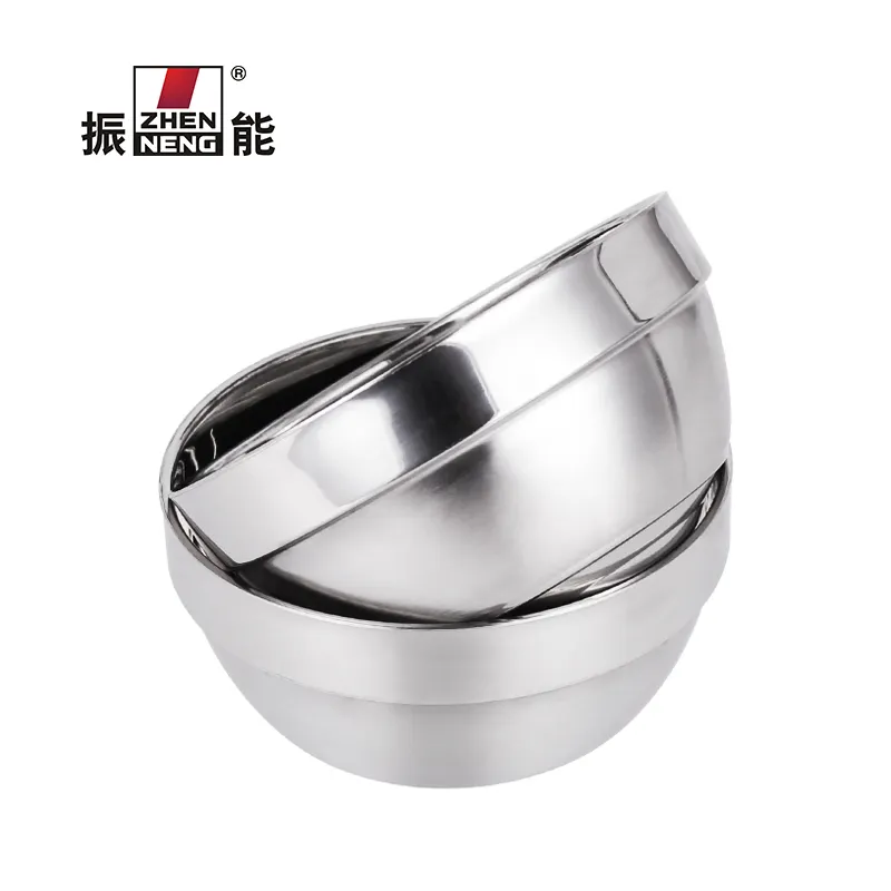 Stainless steel double wall bowl at Wholesale Prices | ZHENNENG 4
