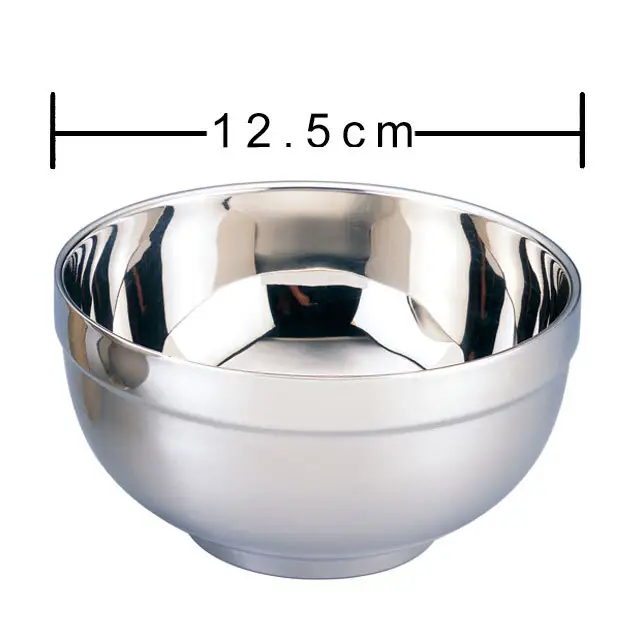 Customizable Stainless Steel Salad Bowl 12.5cm - Quality Assured 4