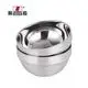 12cm Stainless Steel Double-Layer Rice Noodle Bowl - Customizable Specs 2