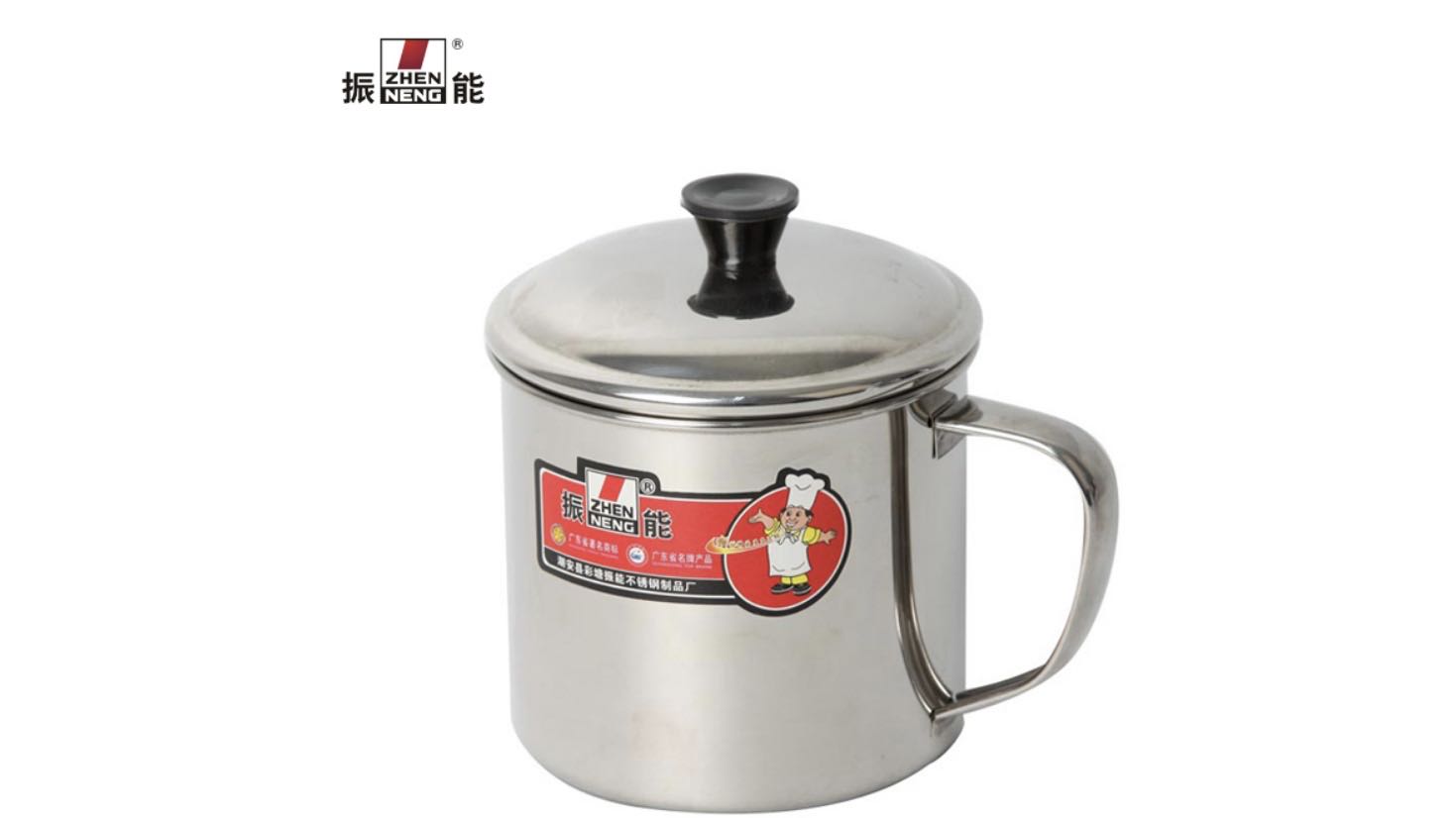  Quality eco-friendly 12cm stainless steel mug with lid and handle camping stainless steel cup Manufacturer | ZHENNENG 
