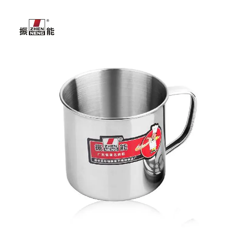 Durable Stainless Steel Camping Cup with Lid and Handle 7
