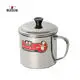 10cm Stainless Steel Tea Cup with Lid and Handle 3