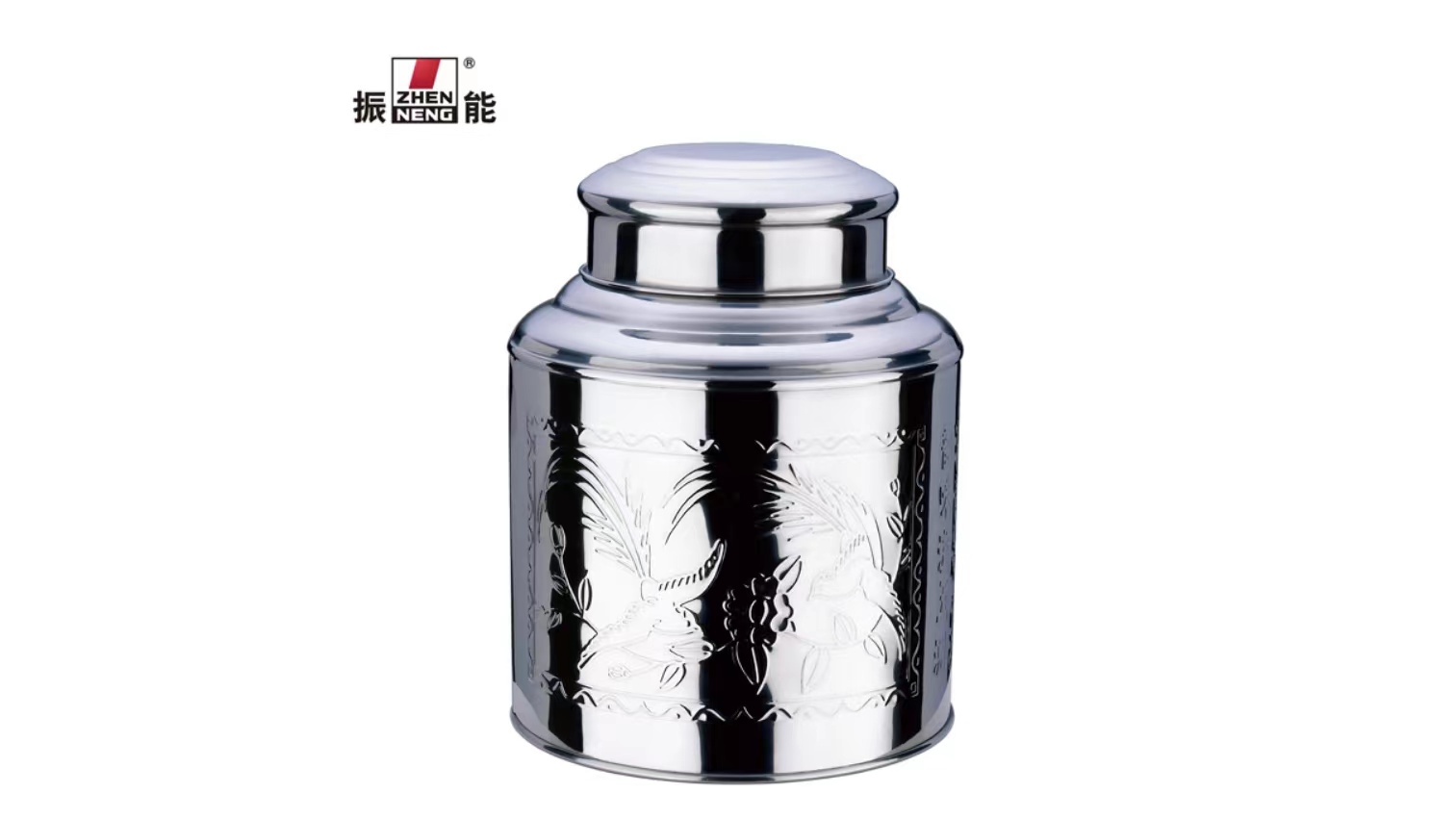  Best 150g Stainless Steel Tea Tins Caddy Wholesale Tea Tin Container For Package Small size Company - ZHENNENG 