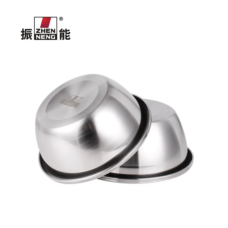 Premium 26cm Stainless Steel Serving Bowl Set 6