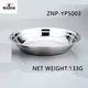 Stainless Steel Serving Tray - High Quality 20cm Round Basin 5