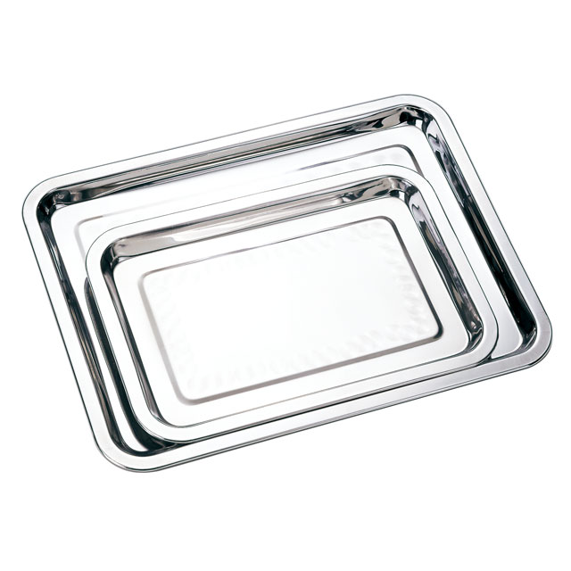 Custom small stainless steel serving tray wholesaler Manufacturer | ZHENNENG 7