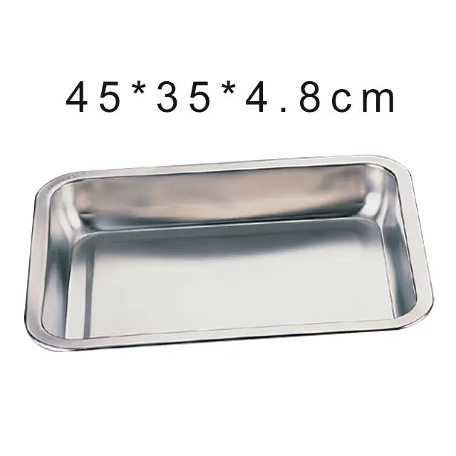 High Quality Stainless Steel Rectangle Serving Tray 3