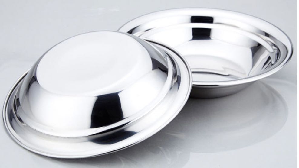  Best 24cm Stainless Steel Multi-purpose Seasoning Round Vegetable Tray Round Serving basin Company - ZHENNENG 