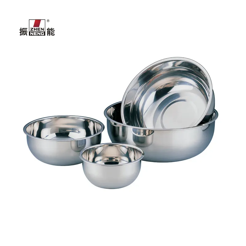 Ecofriendly Stainless Steel Serving Bowl Set - Customizable Specifications 7