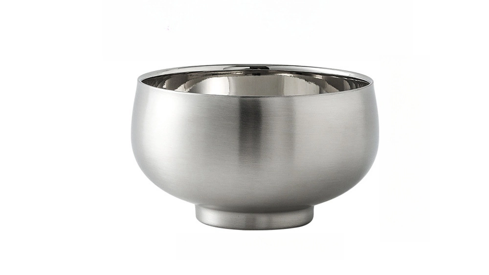 Textured Stainless Steel 316 18/10 Double Wall Vacuum Insulated Bowl 1