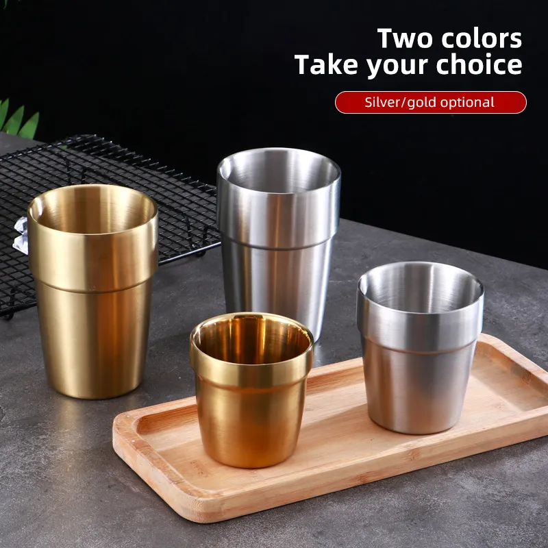 ZHENNENG Stainless Steel Double Wall Cups - Elevate Your Drinking Experience 2