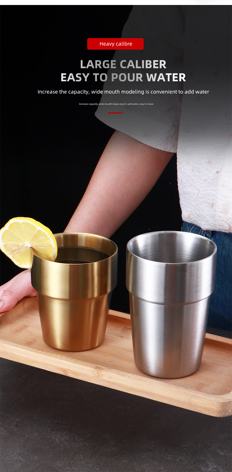 Wholesale Stainless Steel Double Wall Cups - ZHENNENG Stainless Steel Cup Supplier 13