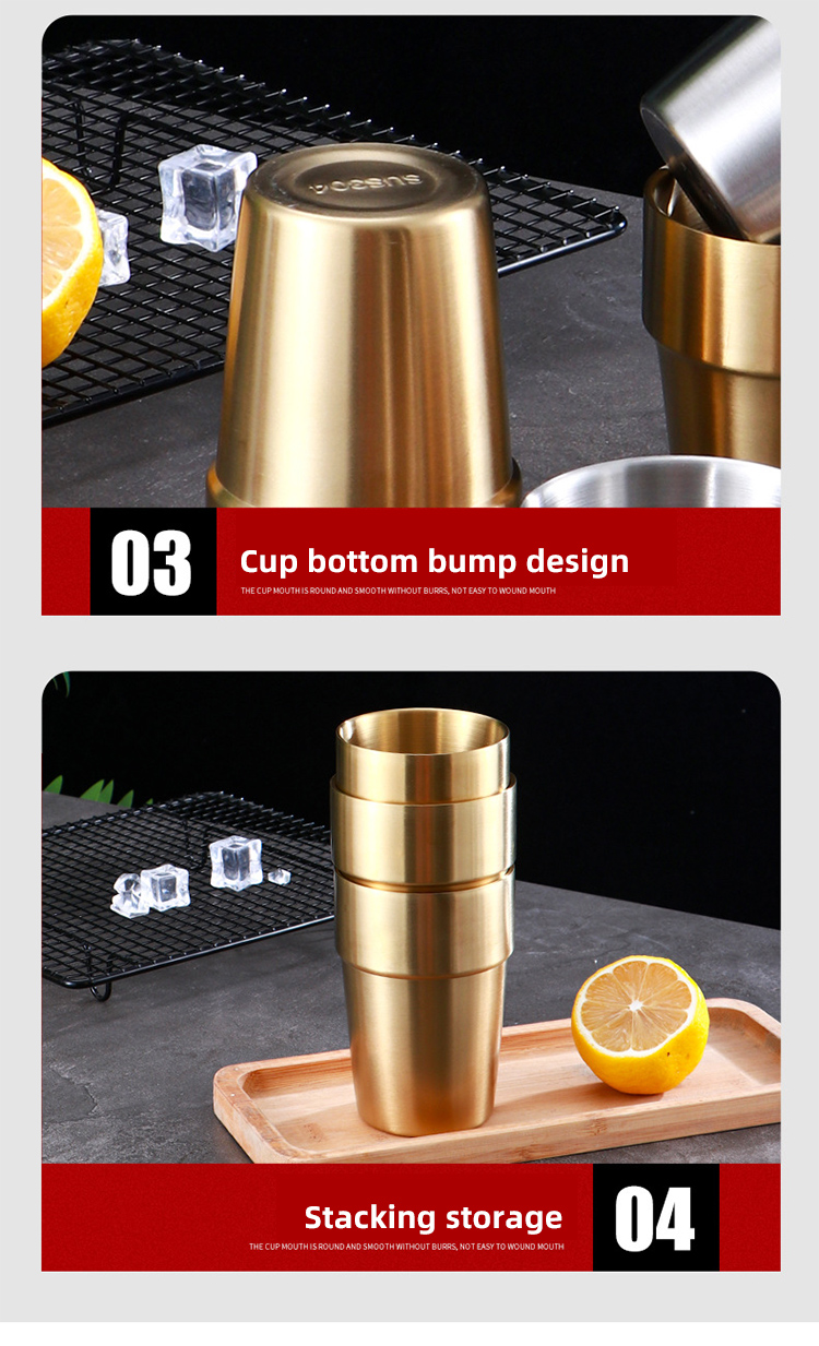 Wholesale Stainless Steel Double Wall Cups - ZHENNENG Stainless Steel Cup Supplier 15