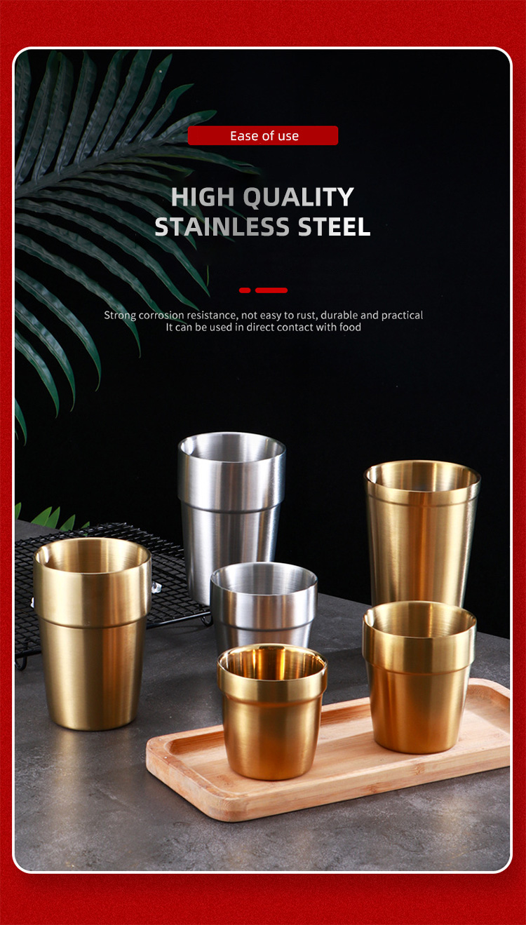 Wholesale Stainless Steel Double Wall Cups - ZHENNENG Stainless Steel Cup Supplier 8