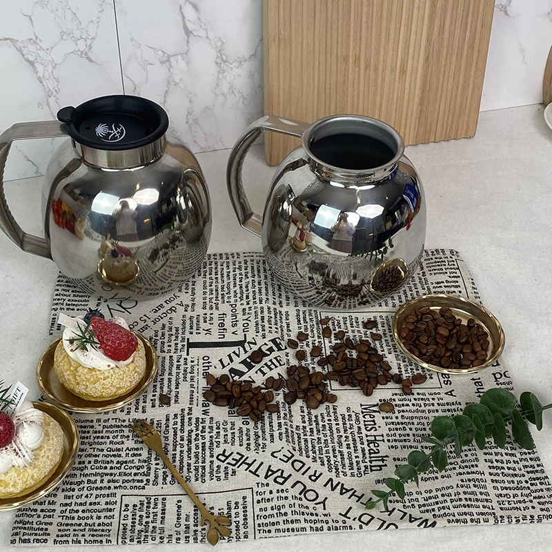 Wholesale Portable Water Kettle Teapot Arabic Coffee Pot Airline Stainless Steel Turkish Coffee 1