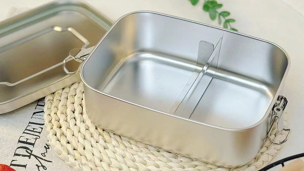 Stainless Steel Bento Box Leak-Proof Food Containers For Travel Work 1