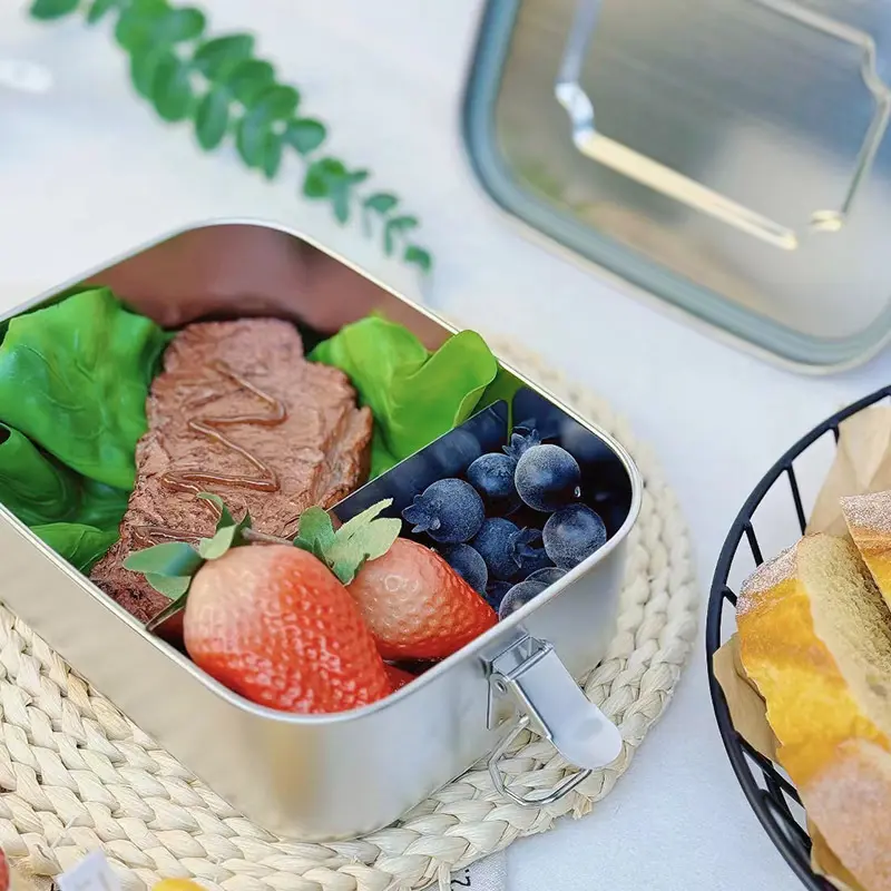 Zhenneng Stainless Steel Leak-Proof Bento Lunch Box 7