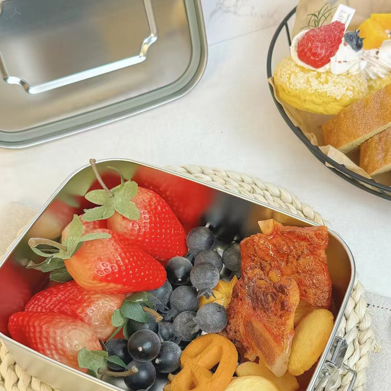 Stainless Steel Bento Box Leak-Proof Food Containers