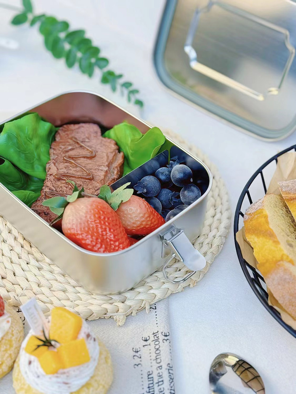 Zhenneng stainless steel bento lunch box