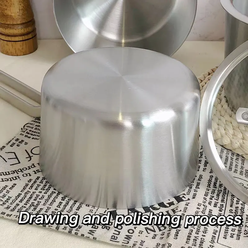 Tri-Ply Stainless Steel Saucepan Set 6