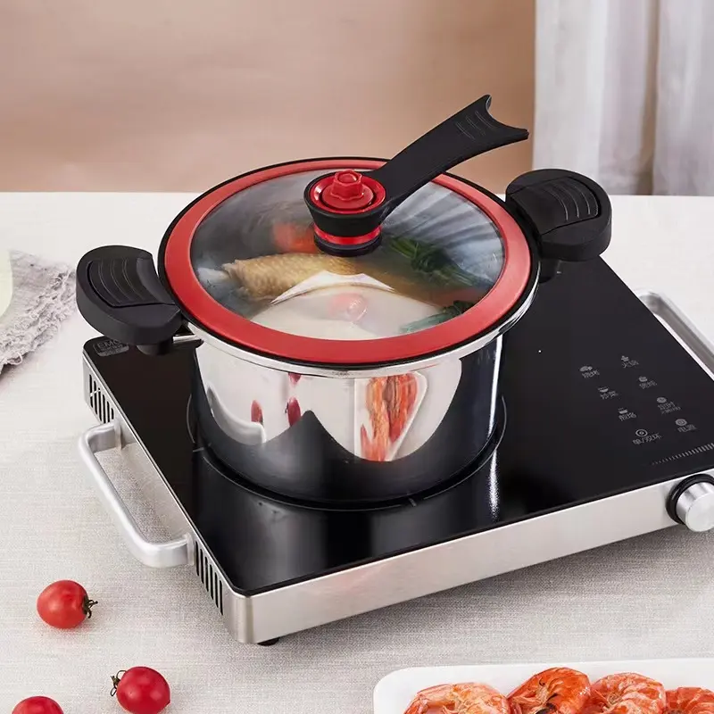 ZHENNEG Micro Pressure Cooker: Fast, Safe, Efficient, Wholesale1 6