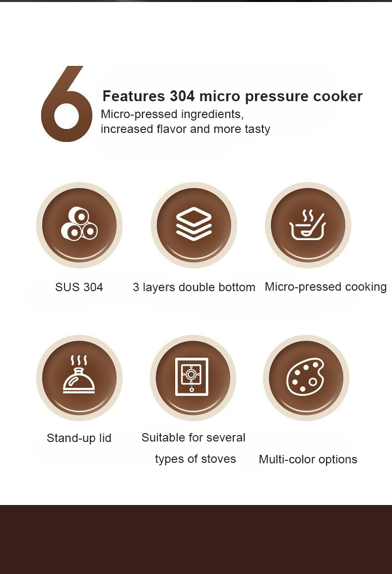 ZHENNEG Micro Pressure Cooker Wholesale 12