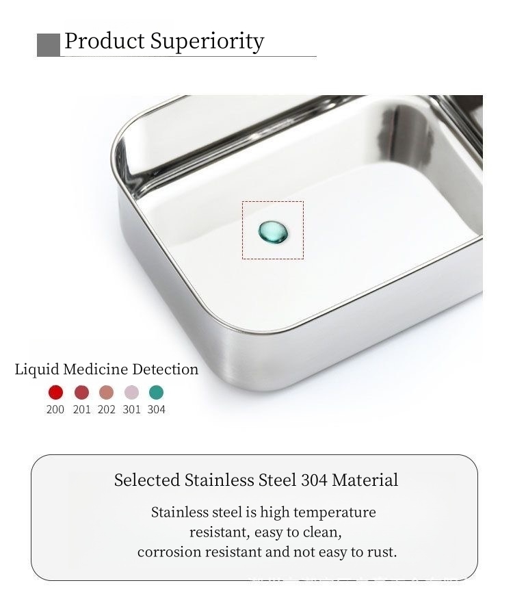 Wholesale Stainless Steel Lunch Box with a Wooden Lid - ZHENNENG 15