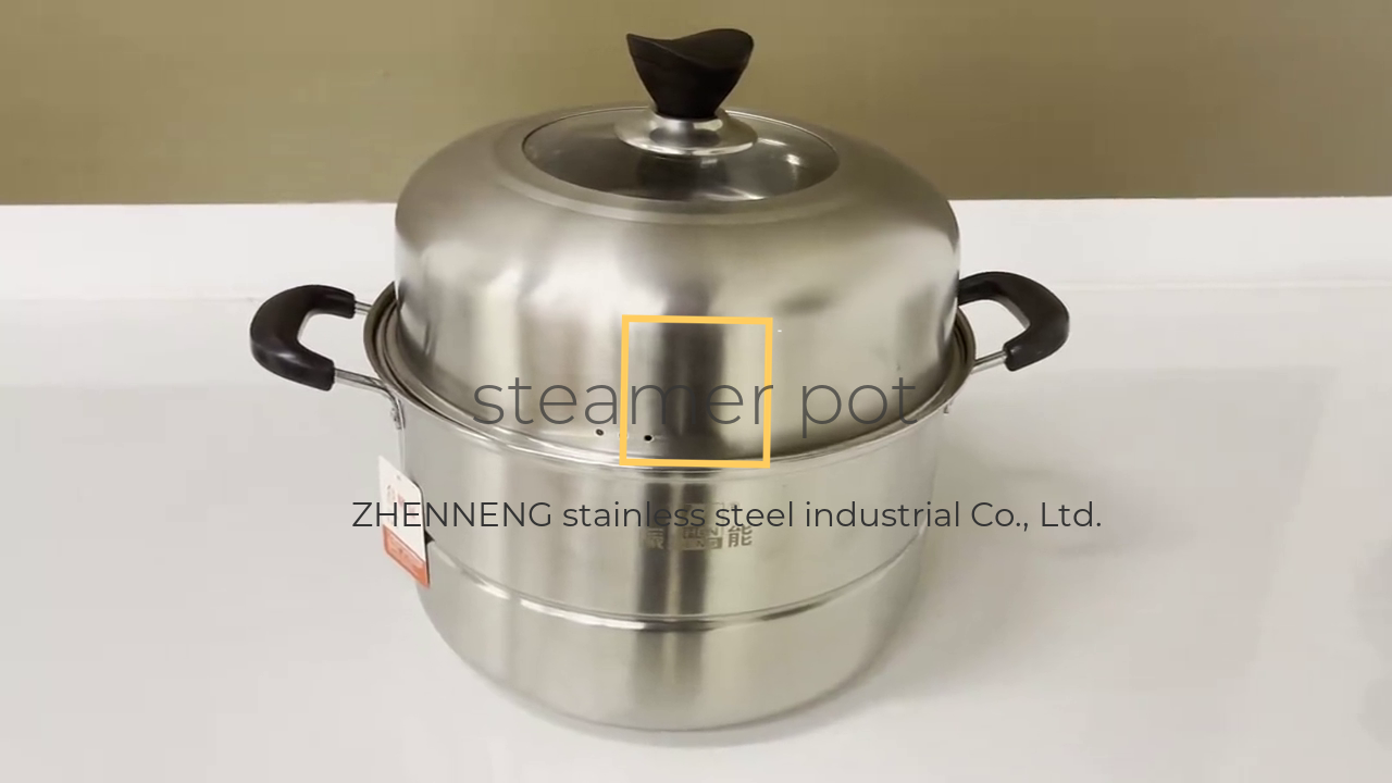 ZHENNENG - Stainless Steel Extra Large Steamer Pot Product Show