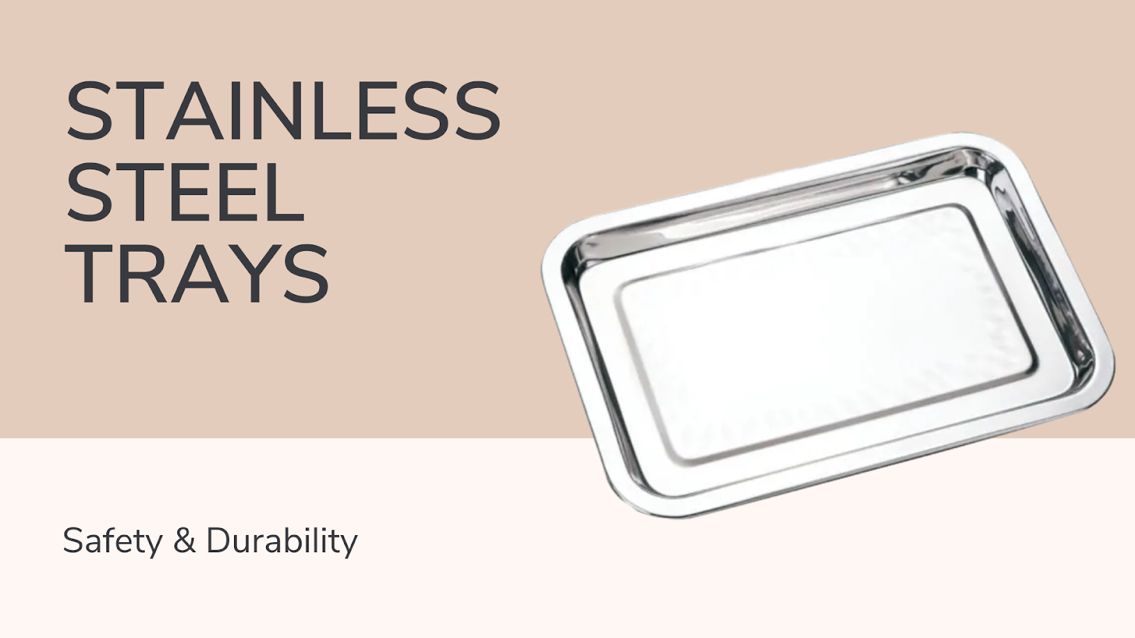 不锈钢热食托盘的安全性 1