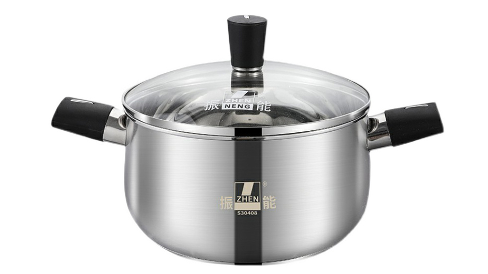 Stainless steel cookware stock pot