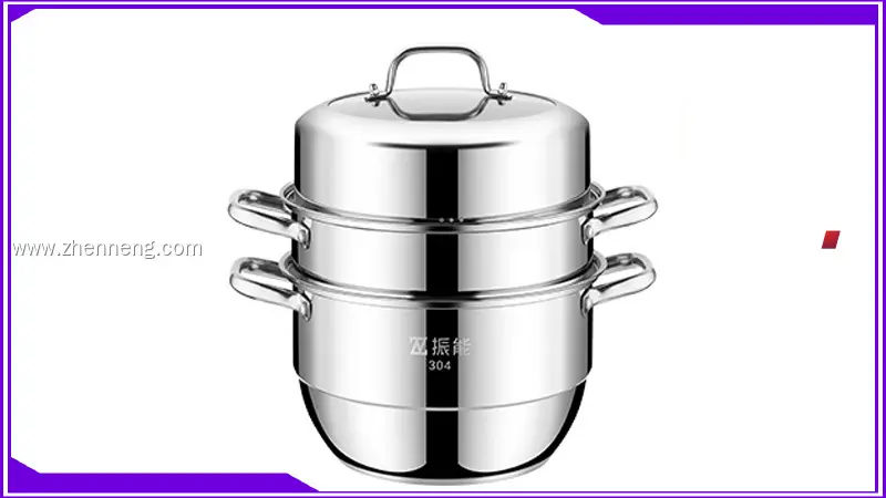 Huichu 3 Tier Stainless Steel Steamer - Best Quality Kitchen Cookware 1
