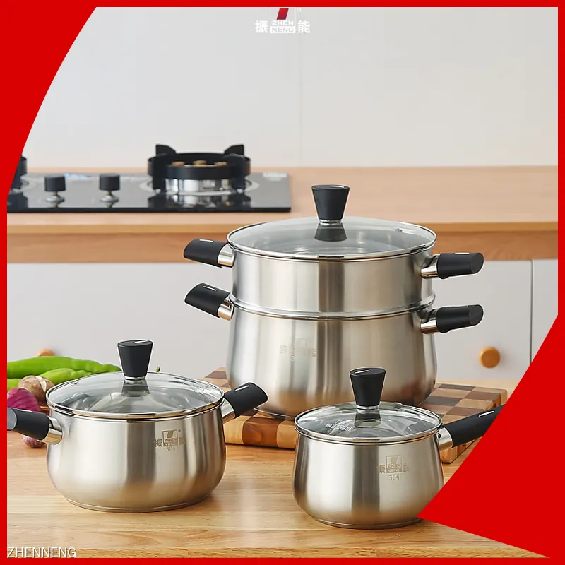 7-Piece Stainless Steel Cookware Set for Induction Cooktops 1