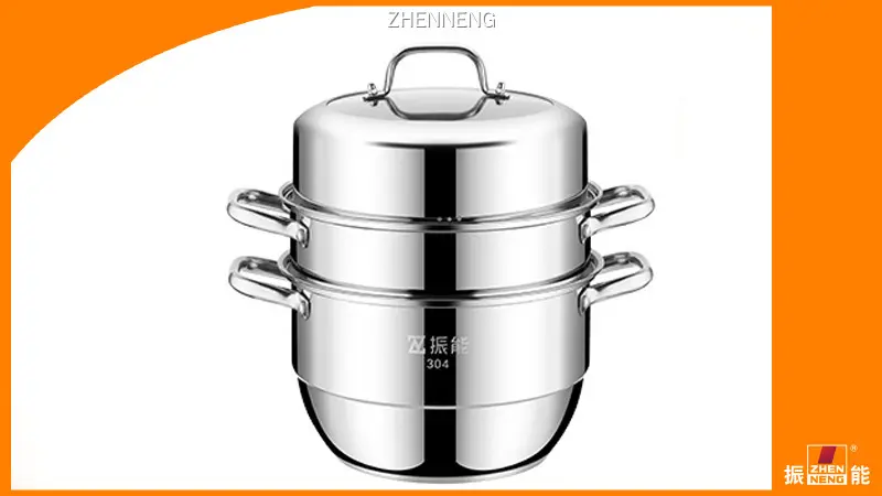 Quality Stainless Steel 3 Tier Steamer Pot - Huichu 28cm Cookware 1