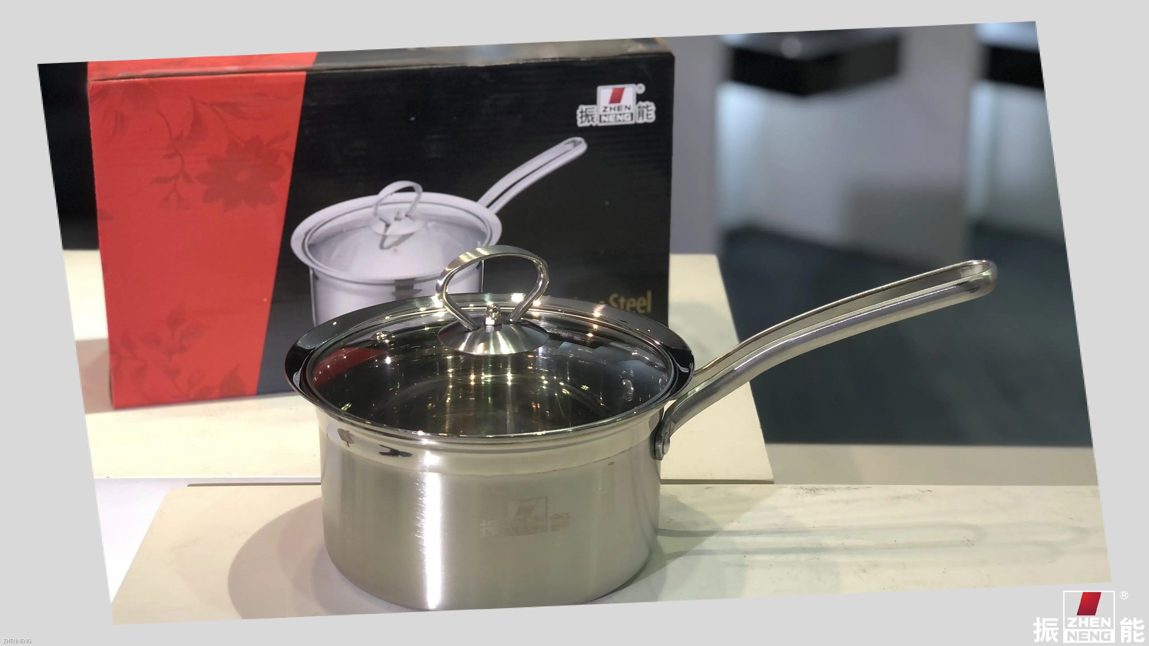 ZHENNENG Stainless Steel Saucepan: Best for Boiling Milk & Cooking 1