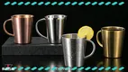 Stainless Steel Camping Mug with Handle - Customizable Design 1