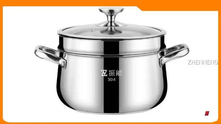 Stainless Steel Soup Pot with Steamer Insert - Best Quality 1