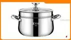 Stainless Steel Soup Pot with Steamer Insert - Best Quality 1