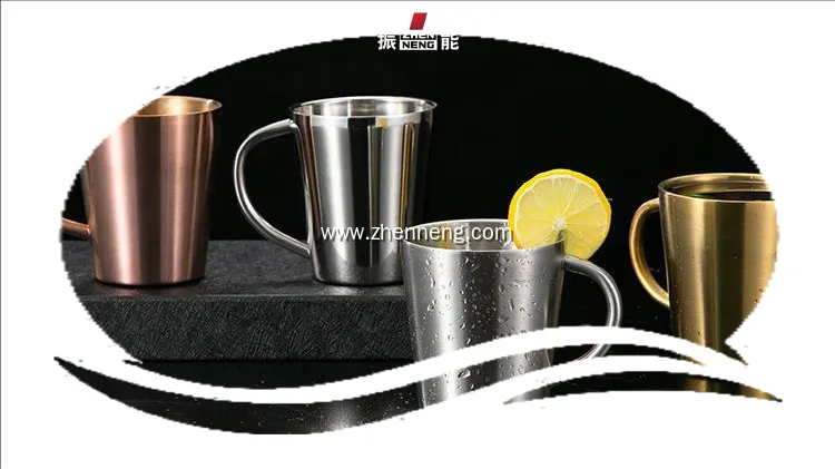 Stainless Steel Travel Mug with Handle - Superior Quality, Customizable Design 1