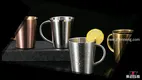 Insulated Stainless Steel Travel Mug with Handle - 320ml 1
