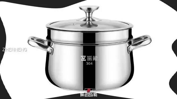 Stainless Steel Soup Pot with Steamer Insert - Customizable Size & Long-lasting Quality 1