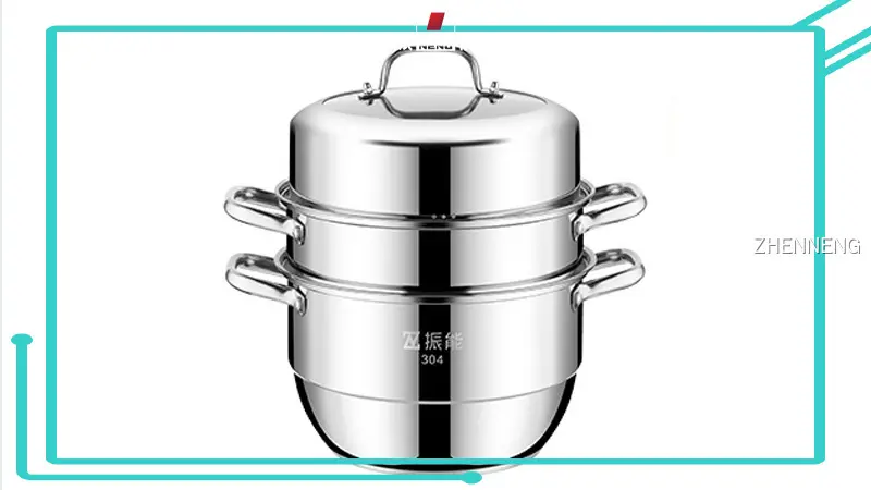 Stainless Steel 3 Tier Steamer Cookware - Customizable and Durable 1