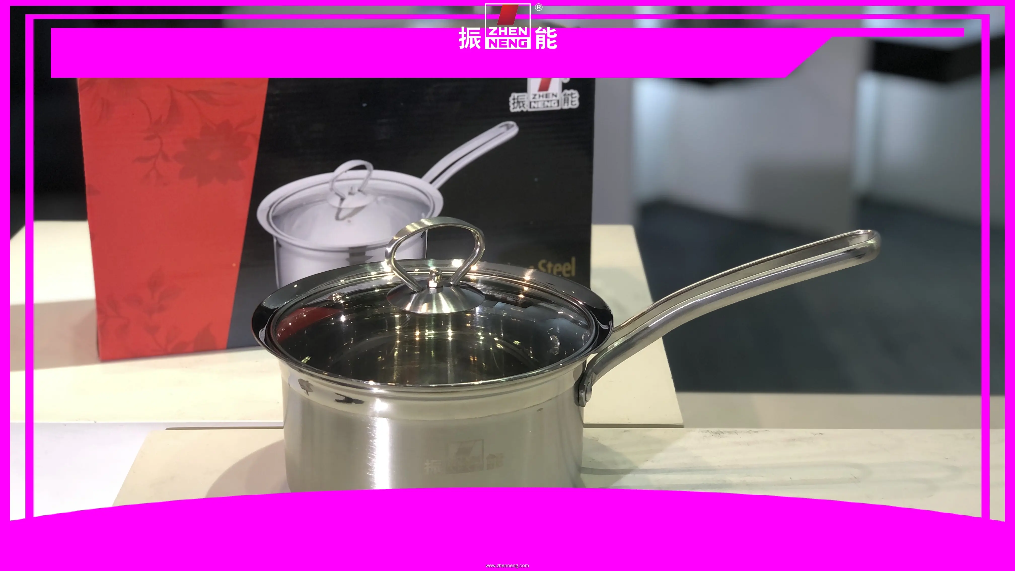 Stainless Steel Saucepan with Steamer Basket and Lid 1