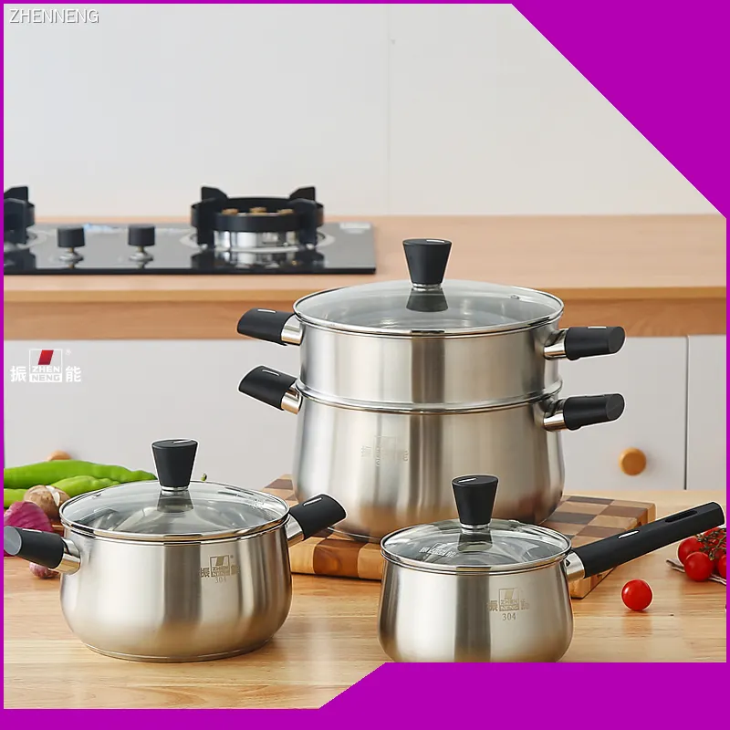 7件套不锈钢锅具套装 - 适用于电磁炉 1