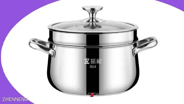 Suppentopf aus Edelstahl mit Dampfeinsatz – Best Pots and Pans 1