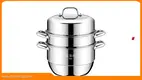 不锈钢三层蒸笼炊具 - 最佳套装 1