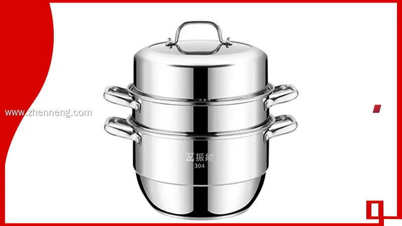 3 Tier Stainless Steel Steamer - Superior Quality & Longevity 1